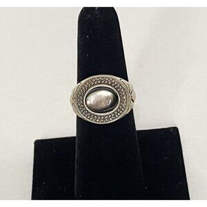 Waldeck Johnson Labradorite Gemstone Ring 925 Sterling Silver Ring Size 6.25